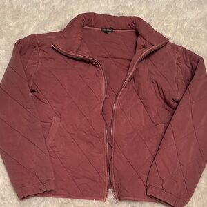 Quilted Mauve Jacket